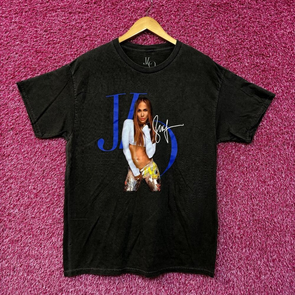 Jennifer Lopez JLO Signature Poster Dance Pop Tee M/L